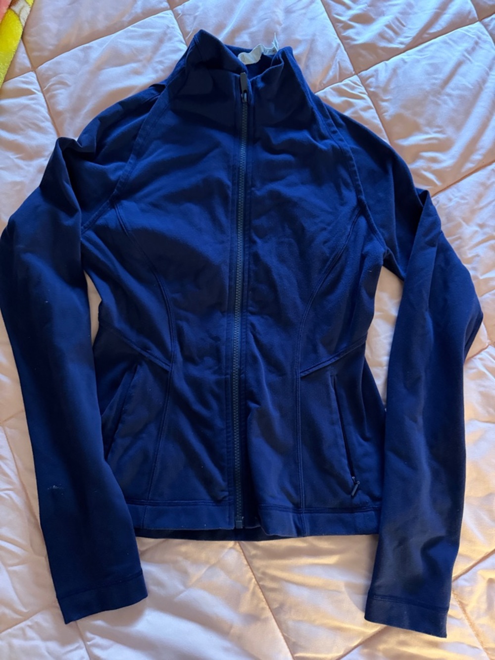 lululemon athletica Navy Blue Full-Zip Jacket